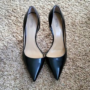 3" Michael Kors D'Orsay Pump, 9.5 Black